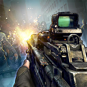 Zombie Shooter 3D gameplay screenshot - similar to Gravity Balls
