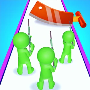 They Are Coming 3D gameplay screenshot - similar to Basketball Dunk
