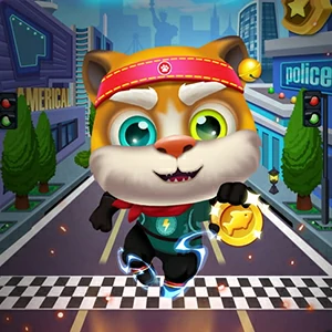 Kitty Rush gameplay screenshot - similar to BubbleWoods