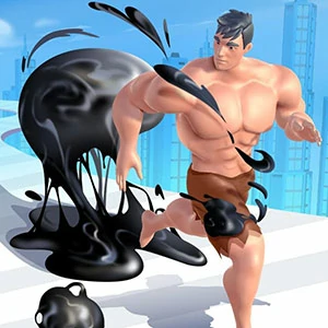 Hero Verse Run gameplay screenshot - similar to Colour Dozer