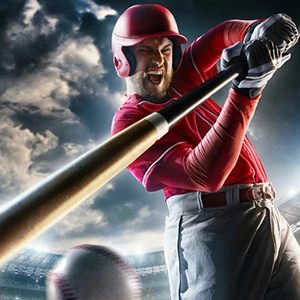 Real Baseball gameplay screenshot - similar to Tiny Wheel