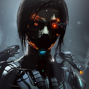 Anime Cyborgs gameplay screenshot - similar to Monster Bash