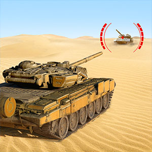 Tank War Machines gameplay screenshot - similar to Hex Zen