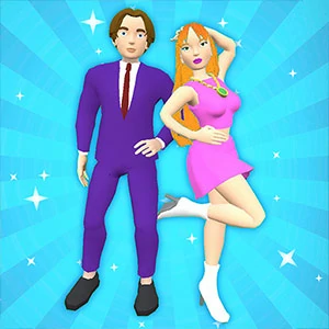 Couple Run gameplay screenshot - similar to Airport Security 3D