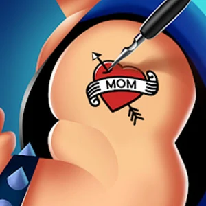 Ink Inc Tattoo gameplay screenshot - similar to Superfire