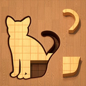 Animal Shape Puzzle gameplay screenshot - similar to Tetris Cube