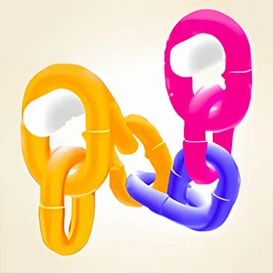 Chain Color Sort gameplay screenshot - similar to Rescue Master
