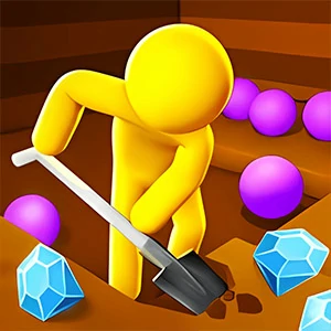 Dig Deep gameplay screenshot - similar to Lost