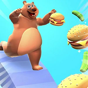 Fat Fit gameplay screenshot - similar to Flappy Dunk Online