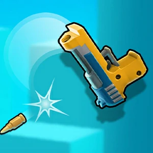 Gun Spin gameplay screenshot - similar to Coffee Deliveryman