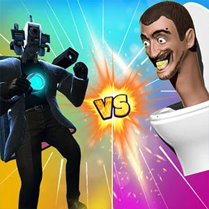 Skibidi Run gameplay screenshot - similar to Impossible Lite Dash