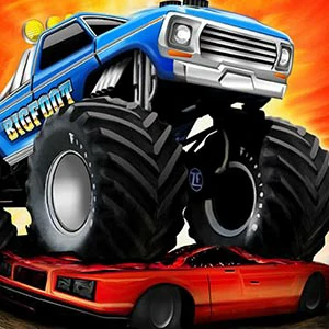 Monster Truck Differences gameplay screenshot - similar to Block Triangle