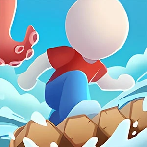 IsLand Race gameplay screenshot - similar to Slice Master