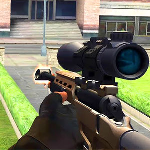 Sniper Strike gameplay screenshot - similar to SpeedRacer