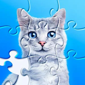 Jigsaw Puzzles gameplay screenshot - similar to Galactic Cop