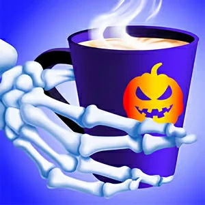 Halloween Cup Rush gameplay screenshot - similar to Draw Crash Race