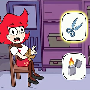Save The Girl Puzzle Escape gameplay screenshot - similar to The impossible Dash
