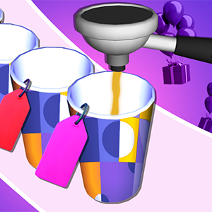 Black Friday Coffee Shopping gameplay screenshot - similar to Crazy Block Car