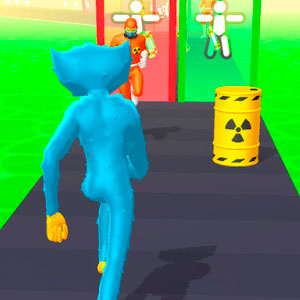Freaky Monster Rush gameplay screenshot - similar to Shape Shift Run