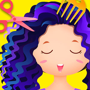 Hair Styling Salon gameplay screenshot - similar to Dessert Stack