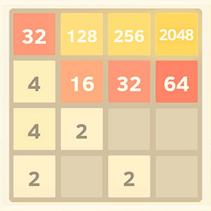 Neo 2048 gameplay screenshot - similar to Color Stack