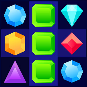 Jewel Mine gameplay screenshot - similar to Ball Drop Blitz