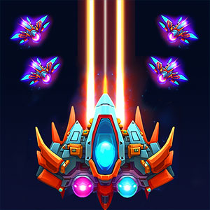 Space Aliens gameplay screenshot - similar to Brick Master