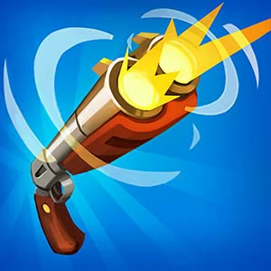 Spinny Gun Online gameplay screenshot - similar to High Heels