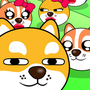 Doge Love Collect gameplay screenshot - similar to Gladiator Attack