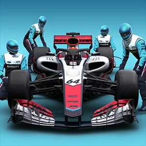 superRacingGtDP gameplay screenshot - similar to Cannon Balls