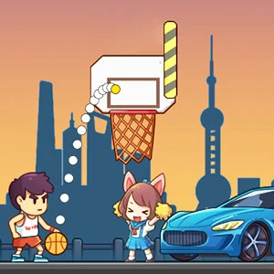 Basketball Idol gameplay screenshot - similar to Block Breaker
