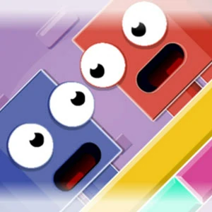 Color Magnet gameplay screenshot - similar to Squid Candy Challenge