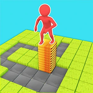 Stack Maze gameplay screenshot - similar to Idle Farm