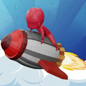 Fly High gameplay screenshot - similar to Square Bird
