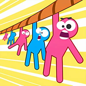 Rope Rescue Team gameplay screenshot - similar to Multiplication Math Challenge