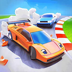 Crazy Overtake gameplay screenshot - similar to Swamp Attack Online