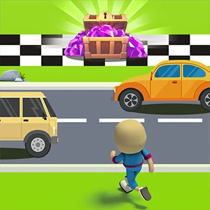 Cross The Road gameplay screenshot - similar to Magic World