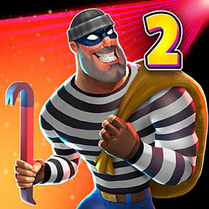 Robbers in Town gameplay screenshot - similar to Ooltaa