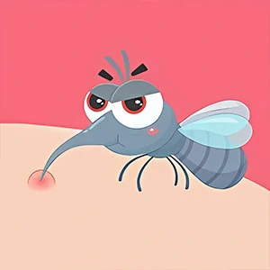 Mosquito Battle gameplay screenshot - similar to Grass Cut