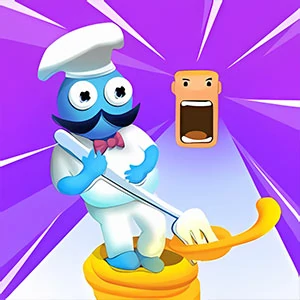 Noodles Run gameplay screenshot - similar to Pull Pins