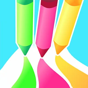 Crazy Pencil gameplay screenshot - similar to Fall Guys Knockout
