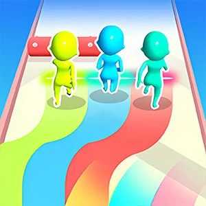 Pride Race gameplay screenshot - similar to Lozy