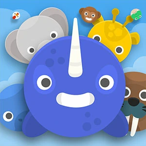 Zoo Drop gameplay screenshot - similar to Super Rush