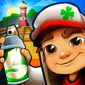 Subway Surfers Easter Ireland gameplay screenshot - similar to Bartender