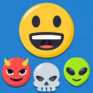 Free the emoji gameplay screenshot - similar to Monkey Bounce