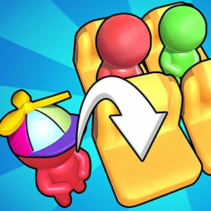 Seat Jam 3D gameplay screenshot - similar to Running Santa
