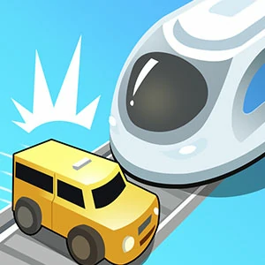 Let The Train Go gameplay screenshot - similar to Cross Road Exit