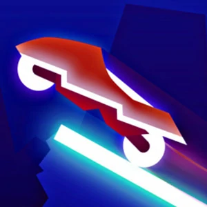 Rider Online gameplay screenshot - similar to Smiley Cubes