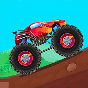 Monster Truck Madness gameplay screenshot - similar to Auto Road