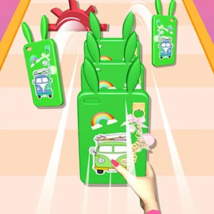 Phone Case Diy Run gameplay screenshot - similar to Cut Grass